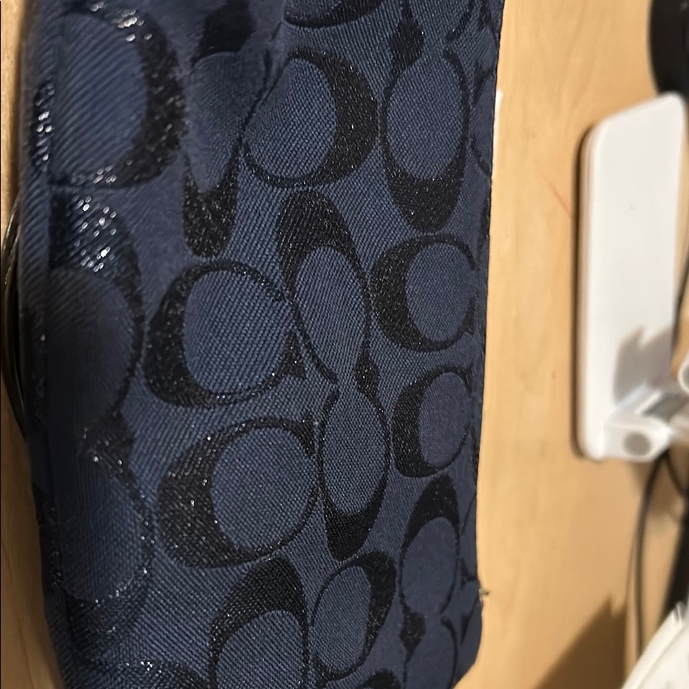 Coach Navy and Black Women's Bag - Picture 5 of 5